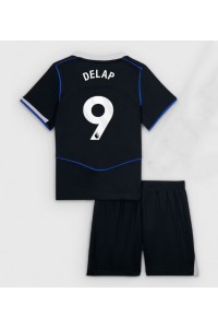 Chelsea Liam Delap #9 Jalkapallovaatteet Lasten Kolmas peliasu 2025-26 Lyhythihainen (+ Lyhyet housut)